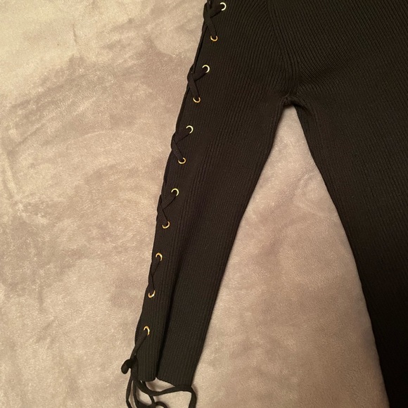 NWT Black Sweater Dress - Picture 5 of 6